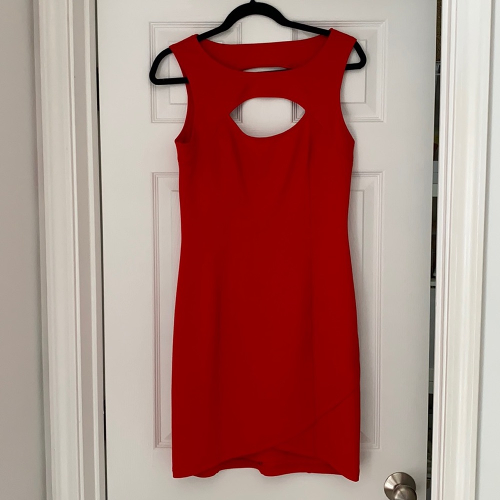 GUESS dress scuba material
